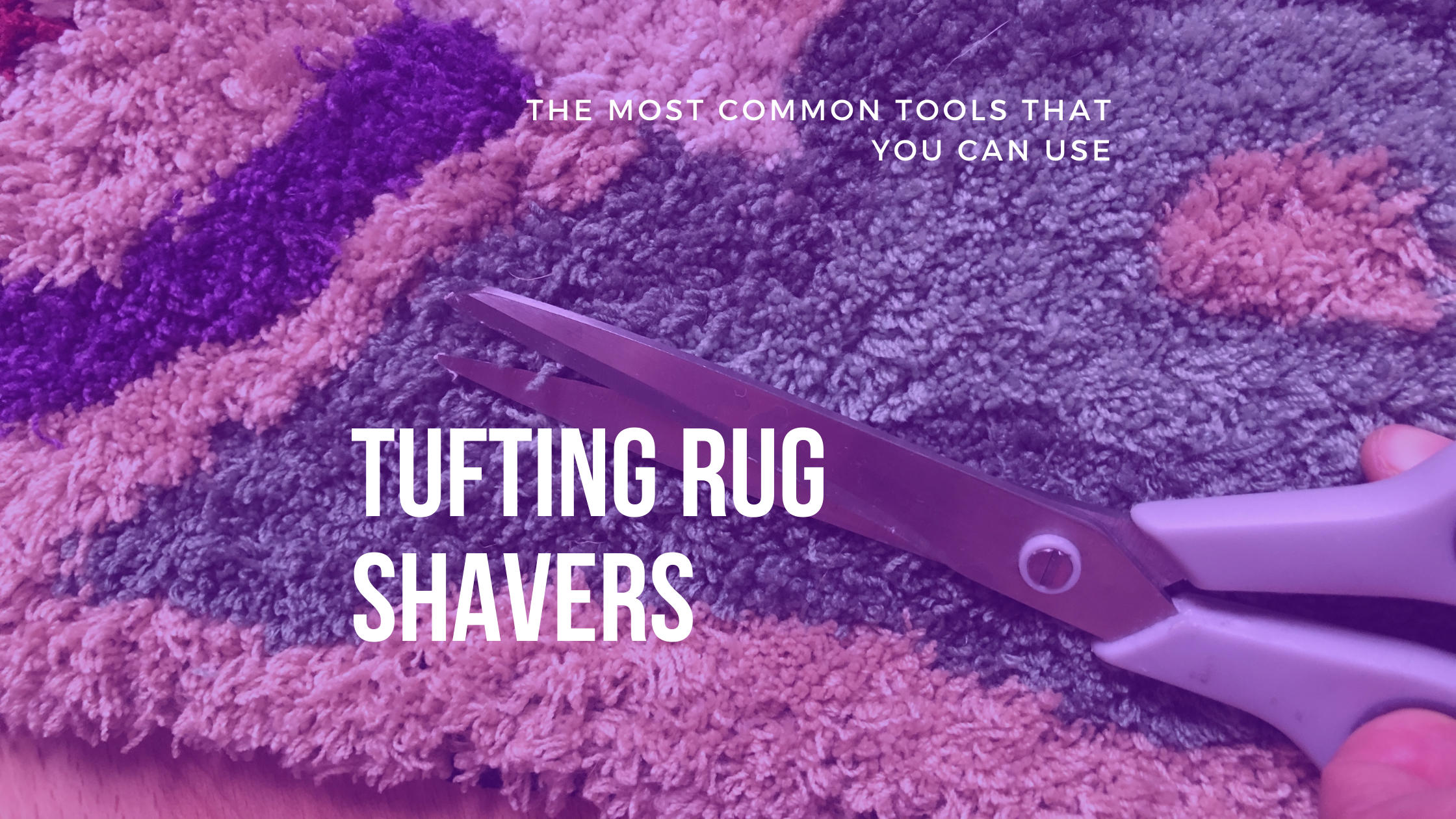 Tufting Rug Shavers